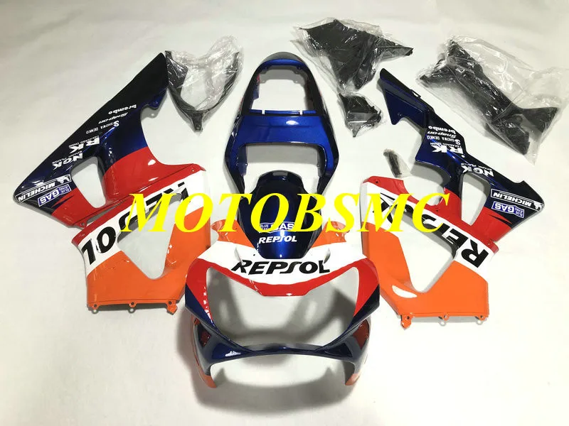 Комплект обтекателей под давлением для CBR900RR 929 00 01 CBR 900RR 900 2000 2001ABS красный синий