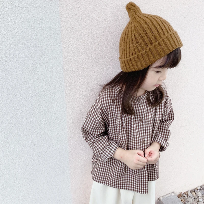Spring Autumn Korean Baby Girls Grid Shirts New 2020 1-6Yrs Children Children's Shirts Baby Girls Loose Long Sleeve Shirt
Spring Autumn Korean Baby Girls Grid Shirts New 2020 1-6Yrs Children Children's Shirts Baby Girls Loose Long Sleeve Shirt