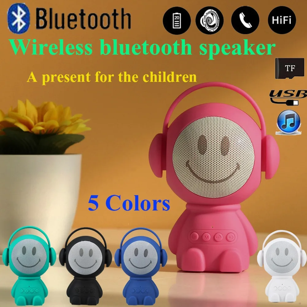 Портативный беспроводной Bluetooth-динамик с сабвуфером мини-динамик со