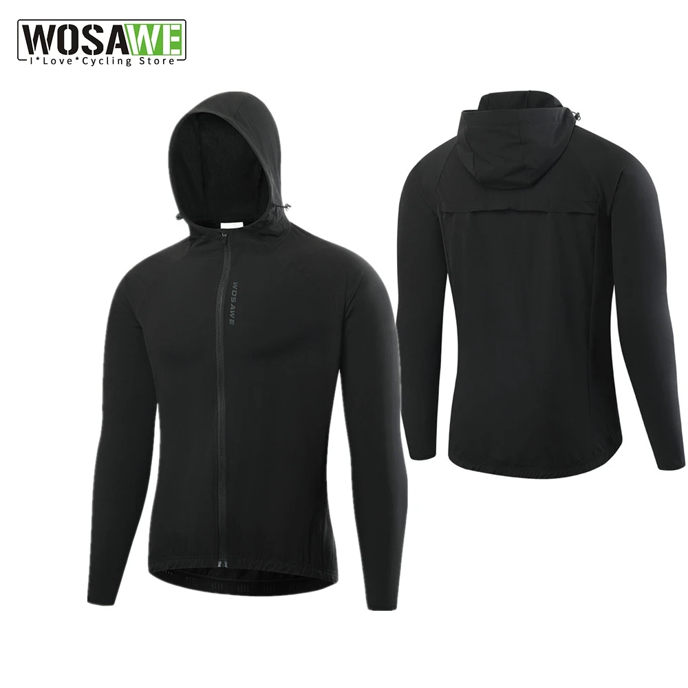 WOSAWE Thin Hooded Caps Men's Bike Jackets Windproof Reflective Water Repellent Running Windbreaker Coats Cycling MTB Jacket
WOSAWE Thin Hooded Caps Men's Bike Jackets Windproof Reflective Water Repellent Running Windbreaker Coats Cycling MTB Jacket