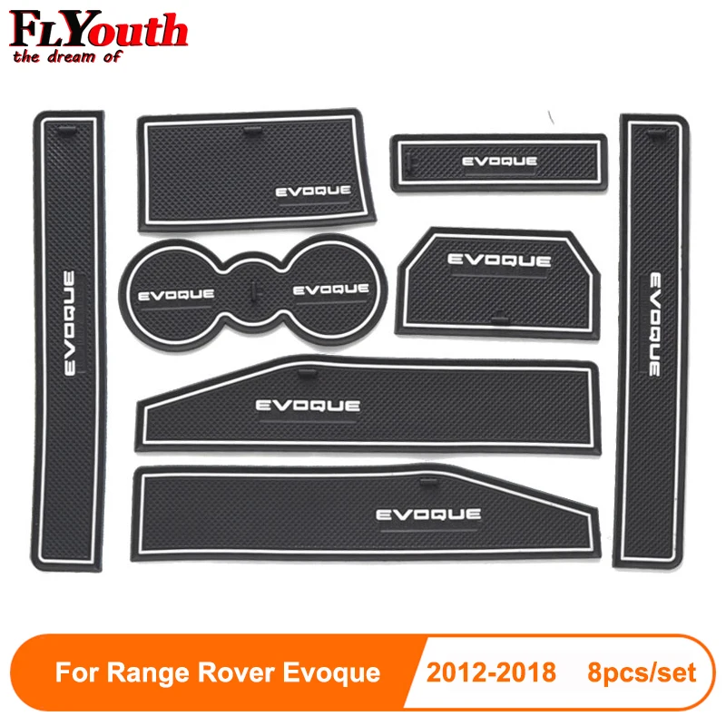 8pcs For Range Rover Evoque 2012-2018 Door Groove Mat Non-Slip Rubber Interior Car Door Armrest Storage Panel Mat Car Styling
8pcs For Range Rover Evoque 2012-2018 Door Groove Mat Non-Slip Rubber Interior Car Door Armrest Storage Panel Mat Car Styling