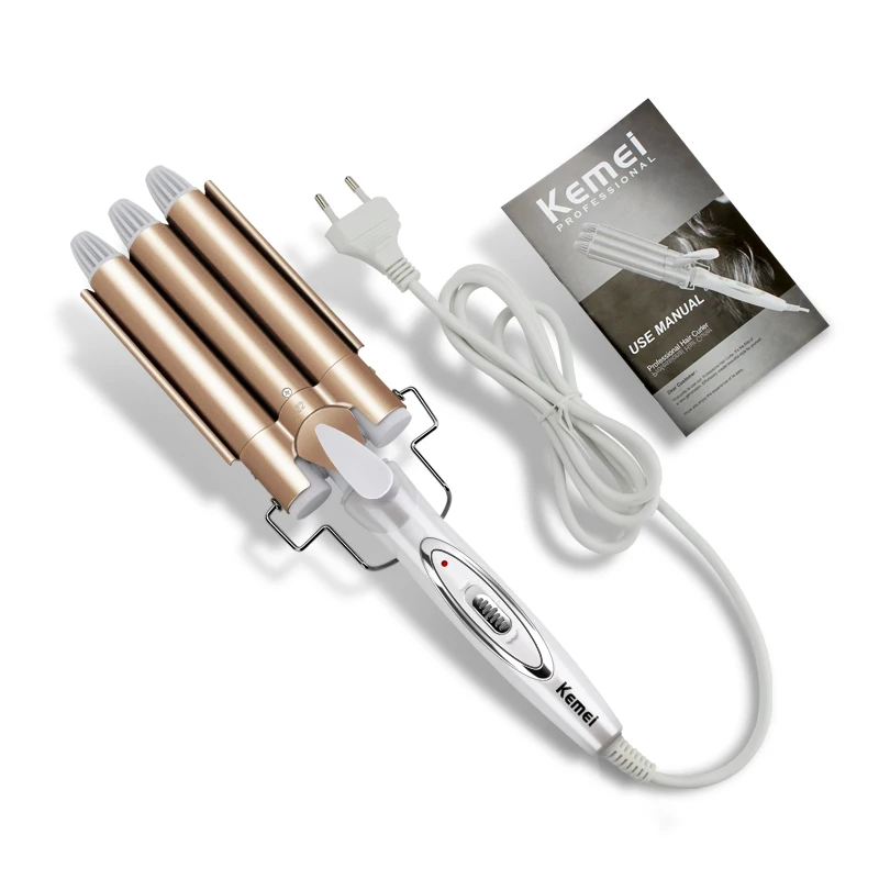 Professional Hair Tools Curling Iron Ceramic Triple Barrel Hair Styler Hair Waver Styling Tools Hair Curlers Electric Curling
Professional Hair Tools Curling Iron Ceramic Triple Barrel Hair Styler Hair Waver Styling Tools Hair Curlers Electric Curling