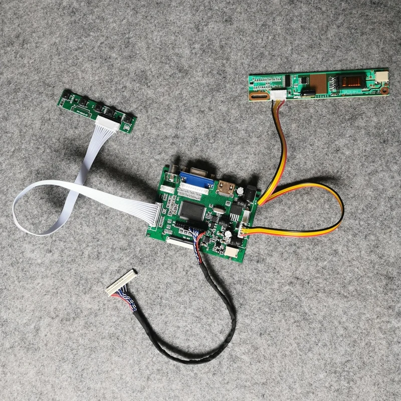 DIY Kit Display Controller Drive Board 1-CCFL For LP154W01 (TL)/LP154W01 (TP) Panel LCD Screen 30-Pin LVDS VGA+AV 1280*800
DIY Kit Display Controller Drive Board 1-CCFL For LP154W01 (TL)/LP154W01 (TP) Panel LCD Screen 30-Pin LVDS VGA+AV 1280*800