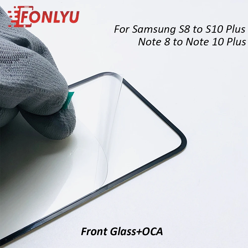 Phone Screen Outer Glass Laminated OCA Glue For Samsung Galaxy S10 S8 S9 Plus Note 8 9 10 Plus LCD Dispaly Glass With OCA Film
Phone Screen Outer Glass Laminated OCA Glue For Samsung Galaxy S10 S8 S9 Plus Note 8 9 10 Plus LCD Dispaly Glass With OCA Film