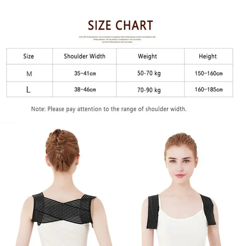 Adjustable Posture Corrector Device Comfortable Back Support Braces Shoulders Chest Belt Humpback Correction Sports Safety
Adjustable Posture Corrector Device Comfortable Back Support Braces Shoulders Chest Belt Humpback Correction Sports Safety