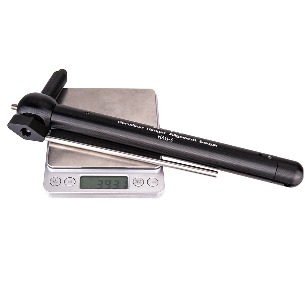 HAG-3 Derailleur Hanger Alignment Gauge Professional MTB Bicycle Rear Change Ear Correction Tail Hook Bike Repair Tool
HAG-3 Derailleur Hanger Alignment Gauge Professional MTB Bicycle Rear Change Ear Correction Tail Hook Bike Repair Tool