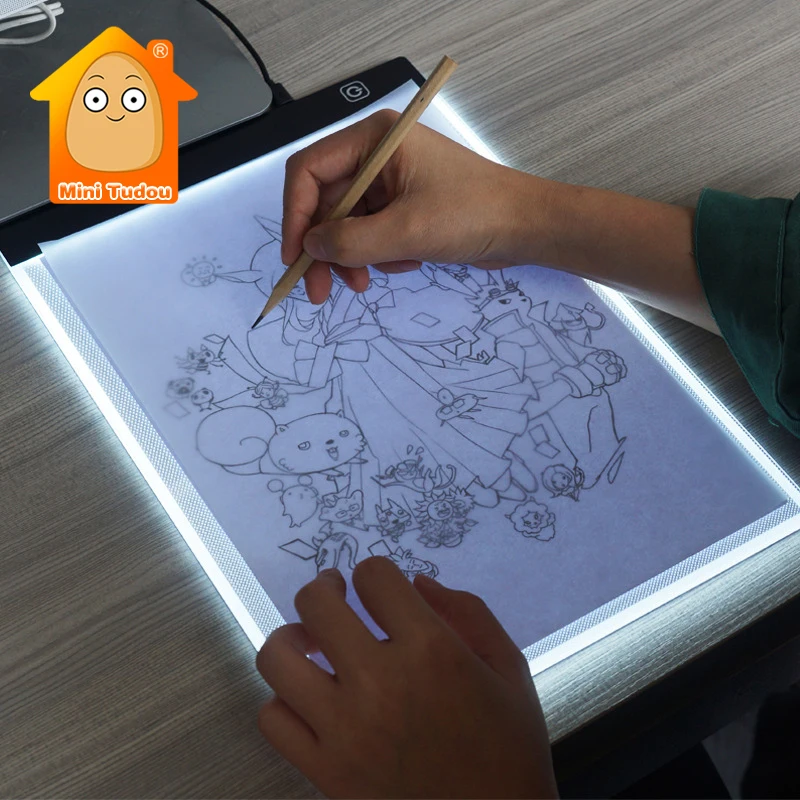 A4 LED Dimmable Tracing Copy Drawing Board Creative Thin Light Pad Kids Art Craft Painting Game Educational Toys For Children
A4 LED Dimmable Tracing Copy Drawing Board Creative Thin Light Pad Kids Art Craft Painting Game Educational Toys For Children