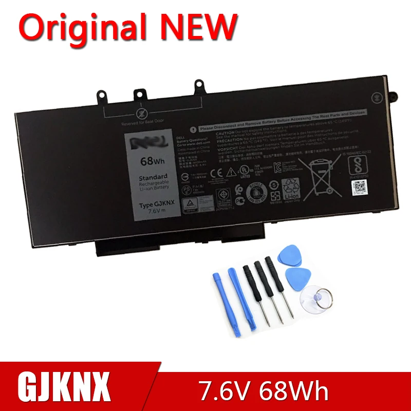 

GJKNX Original Laptop Battery For Dell Latitude 14 15 E5480 5480 5490 E5490 5580 E5580 5590 E5590 Precision 15 3520 3530 GD1JP