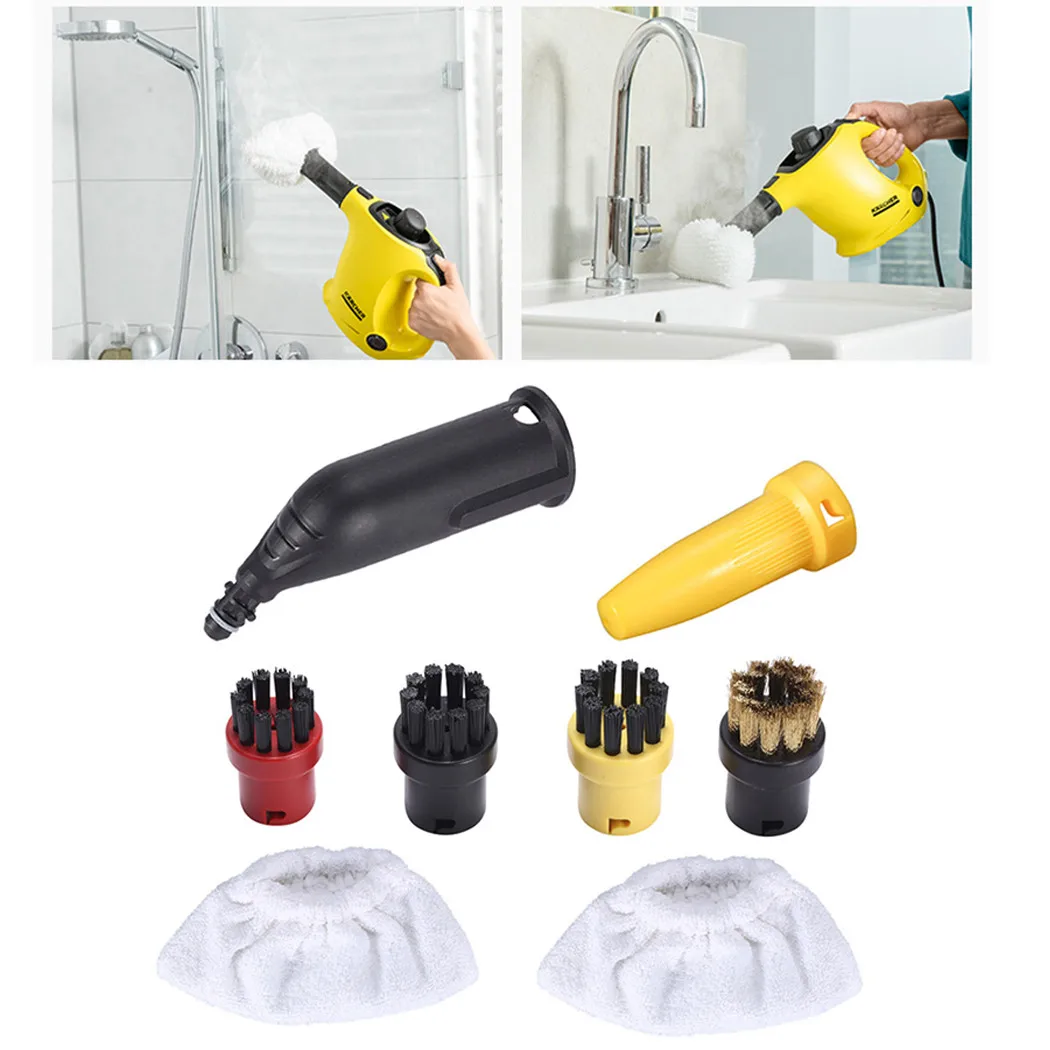 Расширение Мощность насадка Mop беспыльный Набор для Karcher пароочиститель SC 1 2 4 SI SG