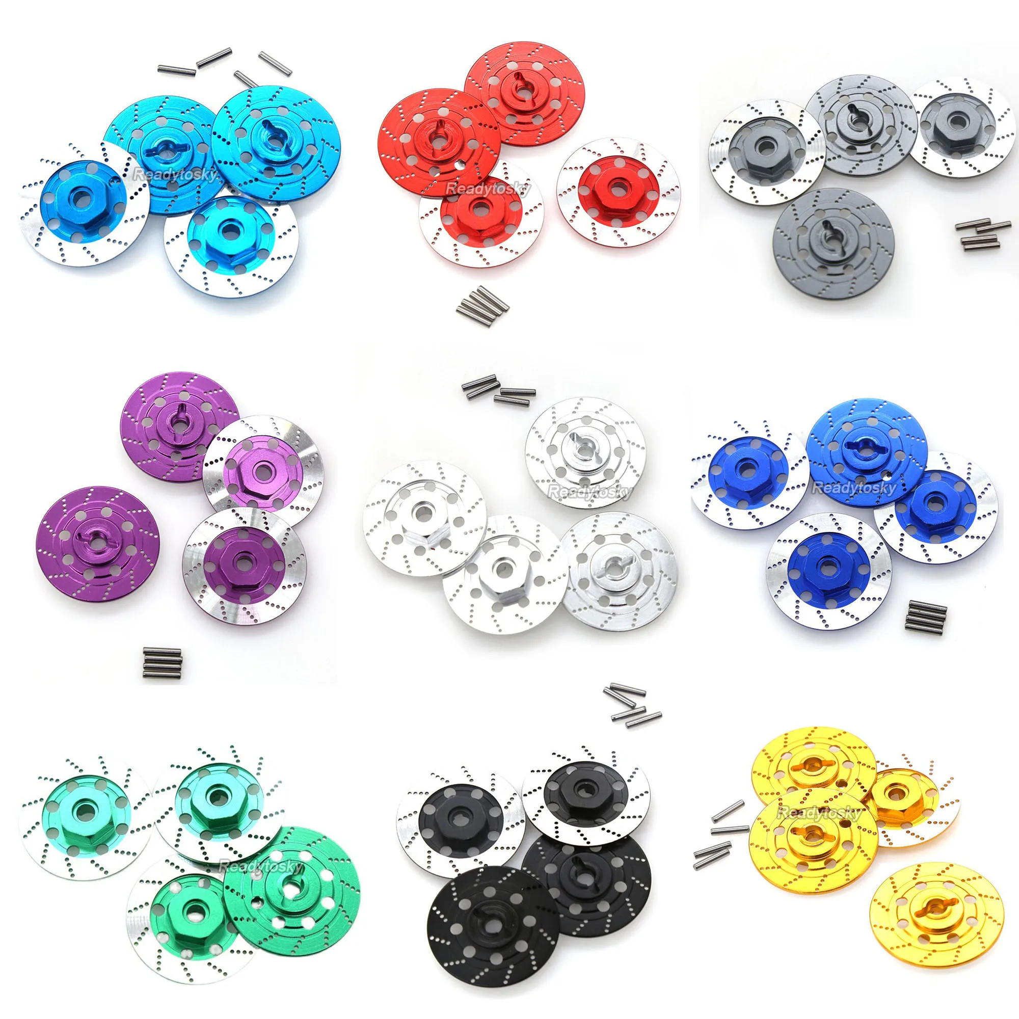 4PCS Aluminum Alloy Brake Disc Wheel Rim Box Metal Hex Adapter 12mm for 1/10 1:10 Sakura D4 On-Road Racing RC Car Parts
4PCS Aluminum Alloy Brake Disc Wheel Rim Box Metal Hex Adapter 12mm for 1/10 1:10 Sakura D4 On-Road Racing RC Car Parts