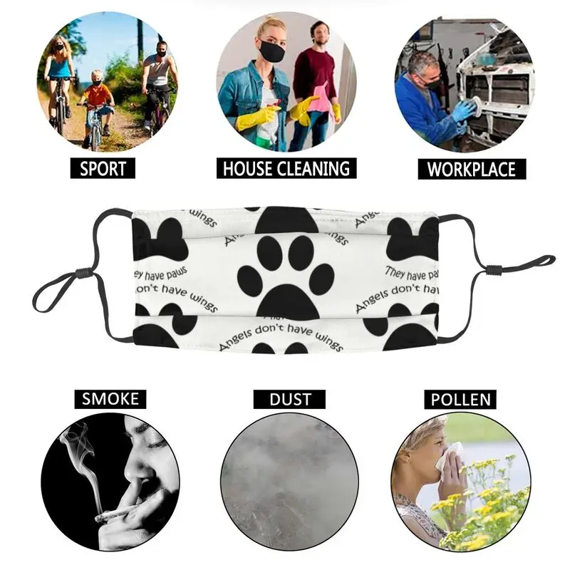 Dog Paw Reusable Unisex Adult Face Mask Animal Pet Dog Anti Haze Dust Protection Cover Respirator Mouth Muffle 
Dog Paw Reusable Unisex Adult Face Mask Animal Pet Dog Anti Haze Dust Protection Cover Respirator Mouth Muffle
