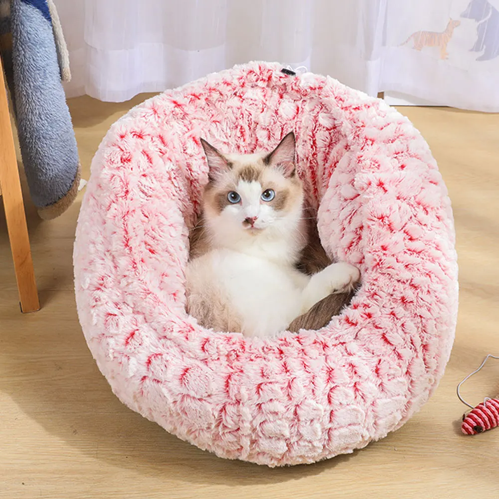 Pet Cat Bed Puppy Kitten Cat Dog Bed Cuddler Plush Washable Warming Round Comfortable Indoor Adjustable Anti Slip Mascotas
Pet Cat Bed Puppy Kitten Cat Dog Bed Cuddler Plush Washable Warming Round Comfortable Indoor Adjustable Anti Slip Mascotas