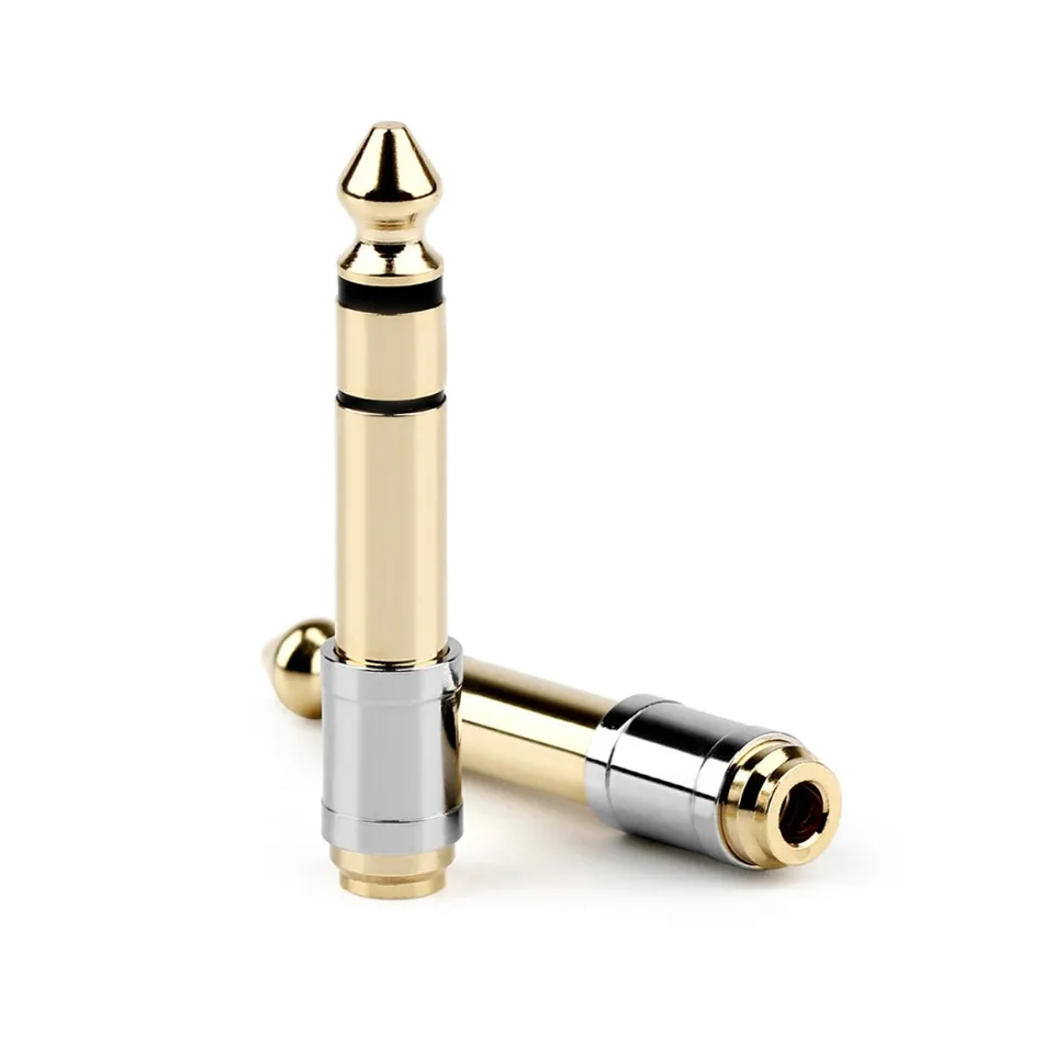 50PCS 6.35 to 3.5mm Jack Converter Stereo Headphone Audio Adapter Microphone 6.35mm 1/4" Male To 3.5mm 1/8" Female Connector
50PCS 6.35 to 3.5mm Jack Converter Stereo Headphone Audio Adapter Microphone 6.35mm 1/4" Male To 3.5mm 1/8" Female Connector
