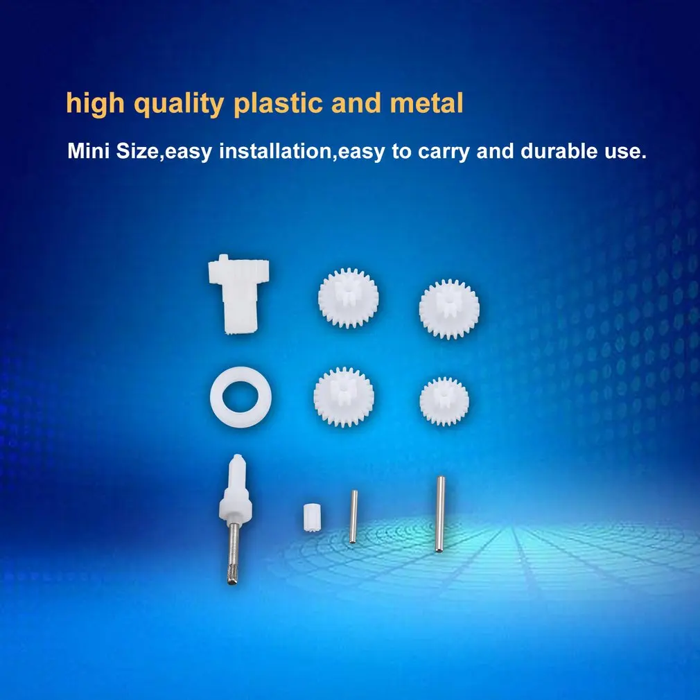 T-power Plastic Servo Gear Set RC Helicopter Parts Accessories for XK K130 RC Helicopter RC Drone White
T-power Plastic Servo Gear Set RC Helicopter Parts Accessories for XK K130 RC Helicopter RC Drone White