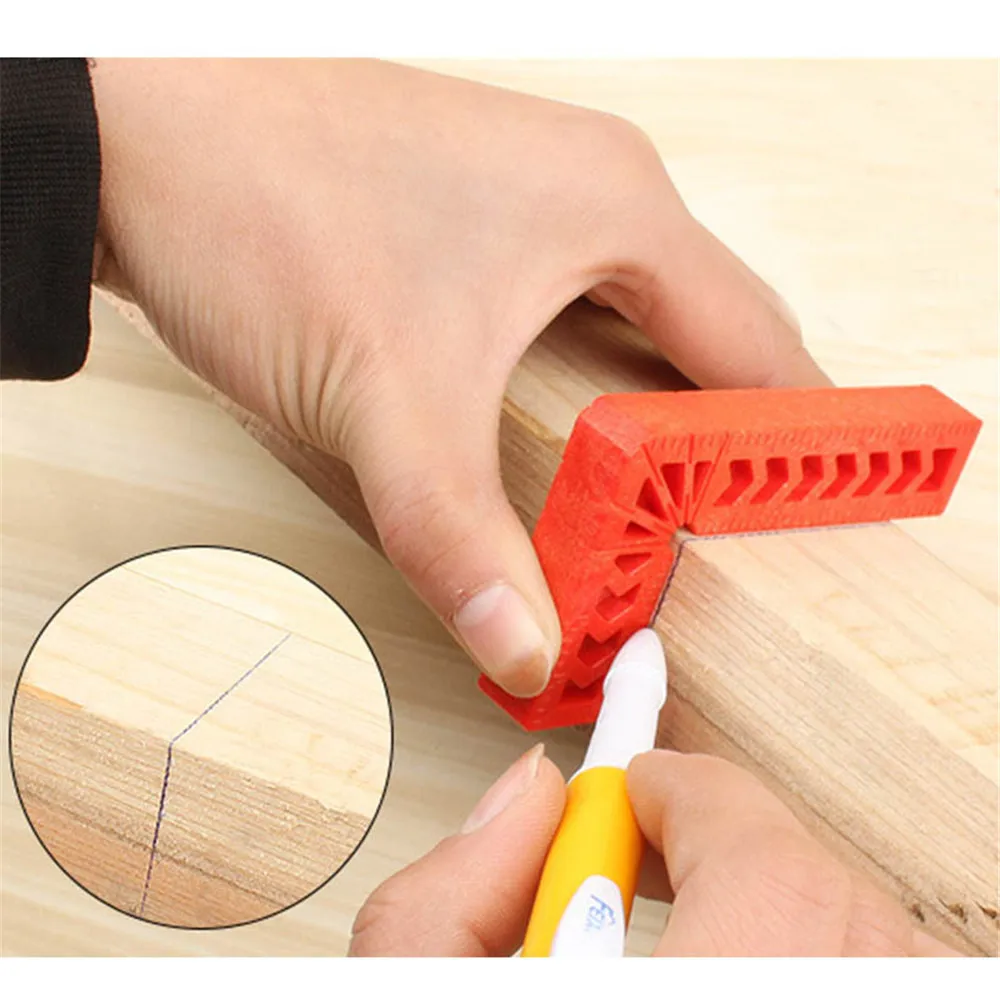 Plastic Woodworking Right Angle Ruler Locator Positioning Block Fixed Carpentry Clamp Tool Right Angle Assist Measuring Tools
Plastic Woodworking Right Angle Ruler Locator Positioning Block Fixed Carpentry Clamp Tool Right Angle Assist Measuring Tools