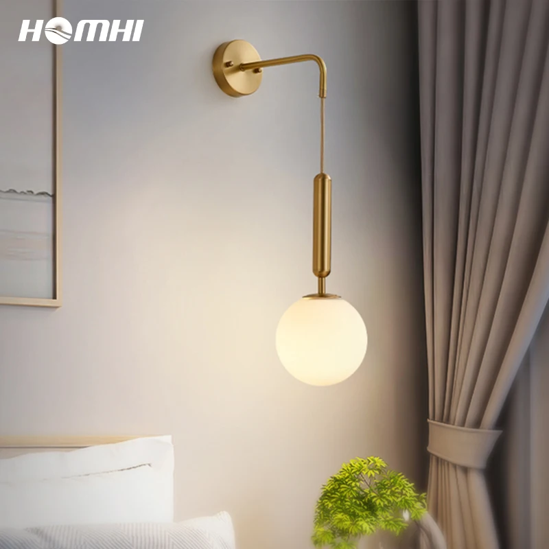 Nordic Modern Glass Wall Lamp Bedside Reading Round Applique Murale Luminaire Aisle Decor Scandinavian Rope Hanging Wandlamp
Nordic Modern Glass Wall Lamp Bedside Reading Round Applique Murale Luminaire Aisle Decor Scandinavian Rope Hanging Wandlamp