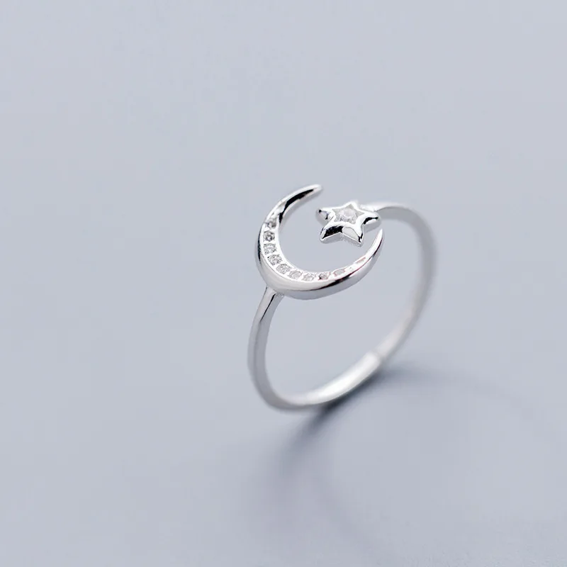 1pcs Minimalist Zircon Moon Star Opening Ring for Charming Women Party Fine Jewelry 2021 Gift Halloween
1pcs Minimalist Zircon Moon Star Opening Ring for Charming Women Party Fine Jewelry 2021 Gift Halloween