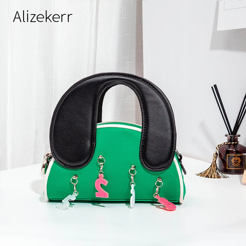 Cute Green Nylon Handbag Women 2021 New Designer Korean Chic Call Me Bag Ladies High Quality Personality Kawaii Crossbody Bags
Cute Green Nylon Handbag Women 2021 New Designer Korean Chic Call Me Bag Ladies High Quality Personality Kawaii Crossbody Bags