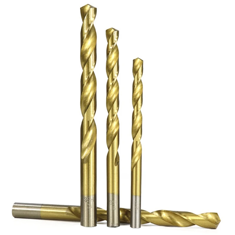 13 Pcs Titanium Nitride Coating Drill Bit & 1 Set Stepless Speed Regulation Handheld Electric Drill US Plug
13 Pcs Titanium Nitride Coating Drill Bit & 1 Set Stepless Speed Regulation Handheld Electric Drill US Plug