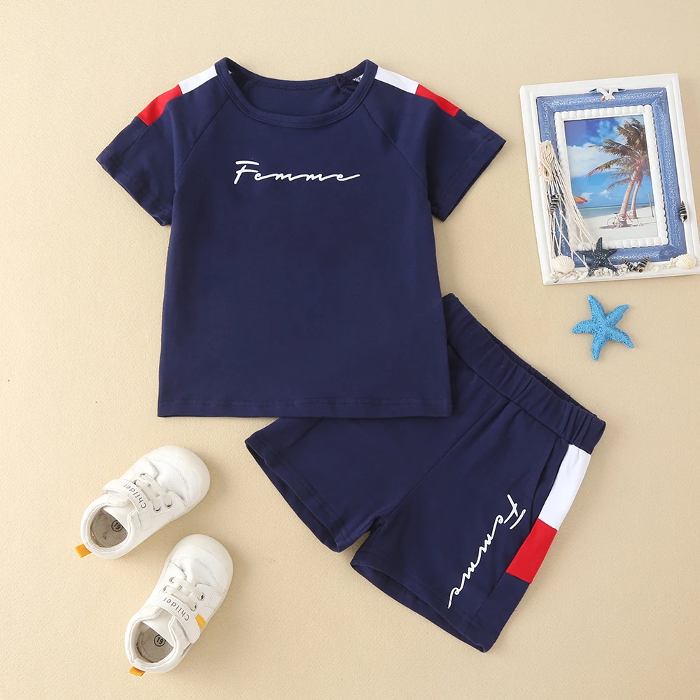 Children's sports suits children's clothing boys and girls summer short-sleeved T-shirt shorts casual suits
Children's sports suits children's clothing boys and girls summer short-sleeved T-shirt shorts casual suits