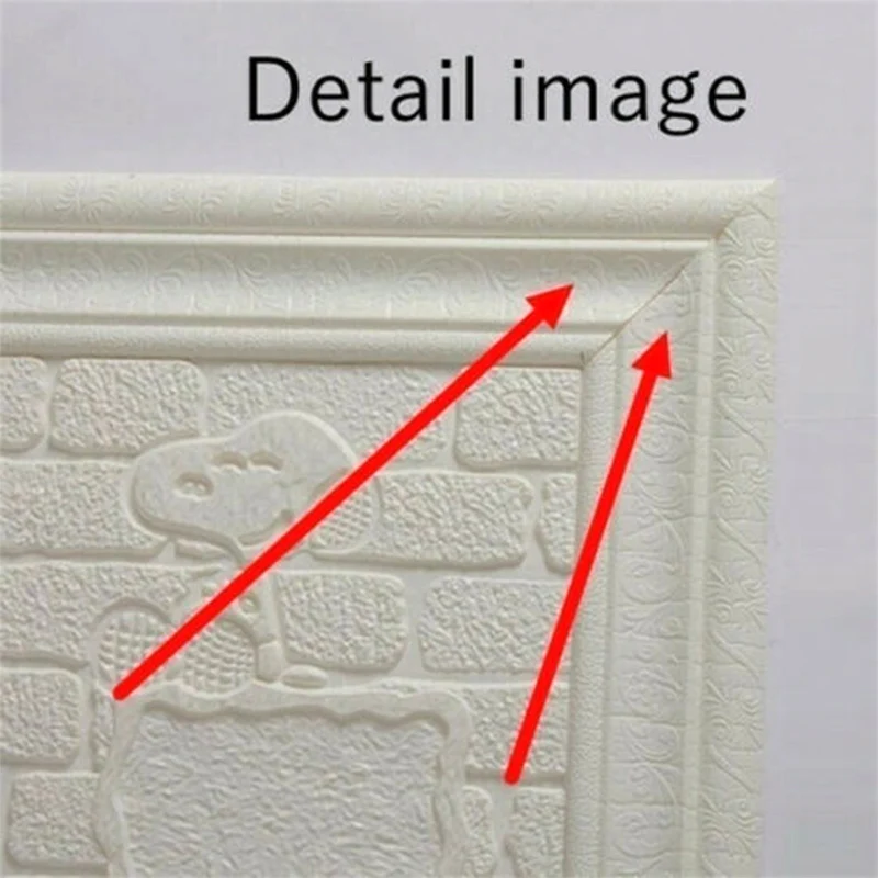 

3D Foam Wall Edge Strip Stickers Self Adhesive Waterproof Baseboard Corner Waist Line Sticker Wall Trim Line Skirting Border