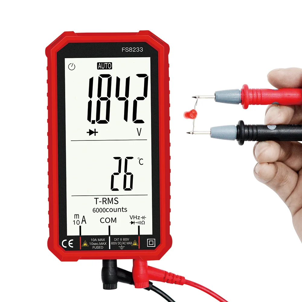 XEAST Portable Large-screen Vniversal Meter Digital Display Voltage Current Meter Full-screen Automatic Digital Multimeter
XEAST Portable Large-screen Vniversal Meter Digital Display Voltage Current Meter Full-screen Automatic Digital Multimeter