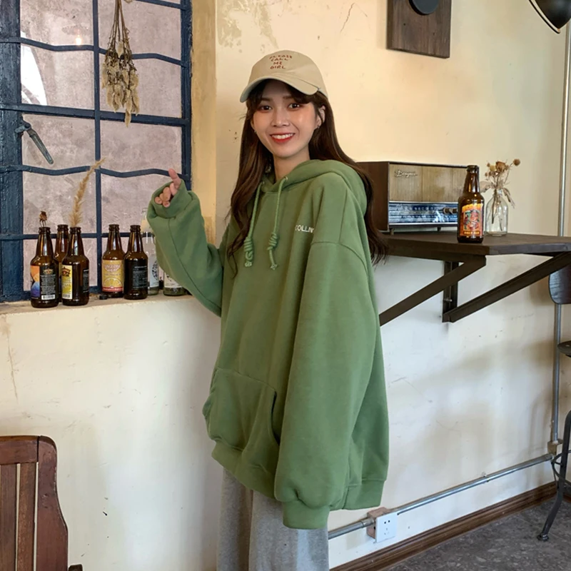Korean Style Winter Baggy Hoodies Women Pink Winter Plus Size Hoodie Tracksuit Long Sleeve Bluzy Damskie Pullover Hoodie EG60
Korean Style Winter Baggy Hoodies Women Pink Winter Plus Size Hoodie Tracksuit Long Sleeve Bluzy Damskie Pullover Hoodie EG60