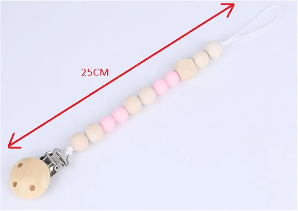 Silicone Beech Wood Chew Beads Pacifier Clips Dummy Clip Holder Cute Pacifier Clips Soother Chains Baby Teething Toy Baby Chew
Silicone Beech Wood Chew Beads Pacifier Clips Dummy Clip Holder Cute Pacifier Clips Soother Chains Baby Teething Toy Baby Chew