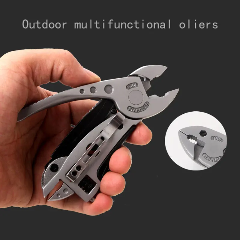 Multifunctional 9 In 1 Keychain Plier Screwdriver Pocket Tools Durable Outdoor Camping Multi-purpose Pliers Wrench Hands Tools
Multifunctional 9 In 1 Keychain Plier Screwdriver Pocket Tools Durable Outdoor Camping Multi-purpose Pliers Wrench Hands Tools