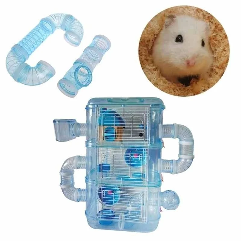 U-type Plastic Pipe Line Tubes Training Play Connected External Tunnels Toys for Small Animals Hamster Cages Product
U-type Plastic Pipe Line Tubes Training Play Connected External Tunnels Toys for Small Animals Hamster Cages Product