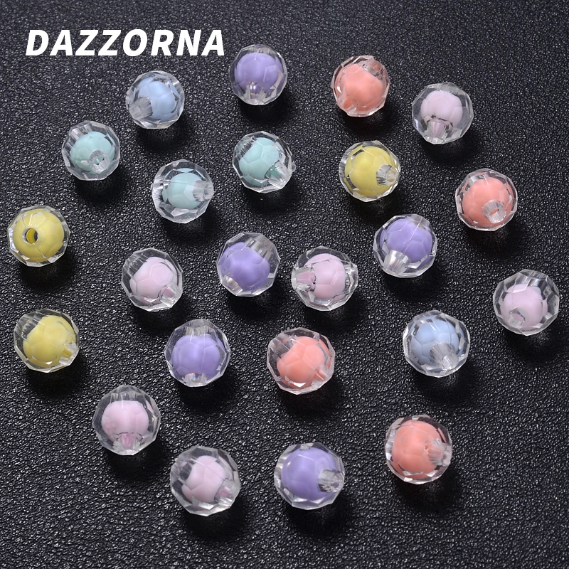 30Pcs/Lot Transparent 10mm Acrylic Round Loose Spacer Beads for DIY Jewelry Making Charms Necklace Bracelet Accessories 
30Pcs/Lot Transparent 10mm Acrylic Round Loose Spacer Beads for DIY Jewelry Making Charms Necklace Bracelet Accessories