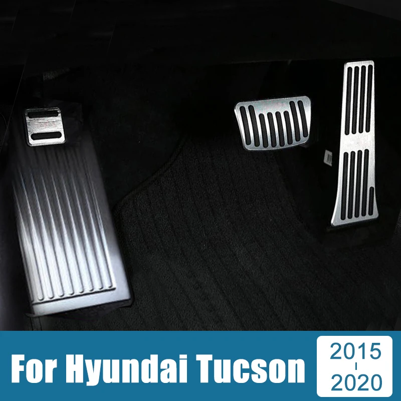 For Hyundai Tucson TL 2015-2018 2019 2020 AT/MT Car Accelerator Gas Brake Clutch Pedals Footrest Pedal Plate Cover Accessories
For Hyundai Tucson TL 2015-2018 2019 2020 AT/MT Car Accelerator Gas Brake Clutch Pedals Footrest Pedal Plate Cover Accessories