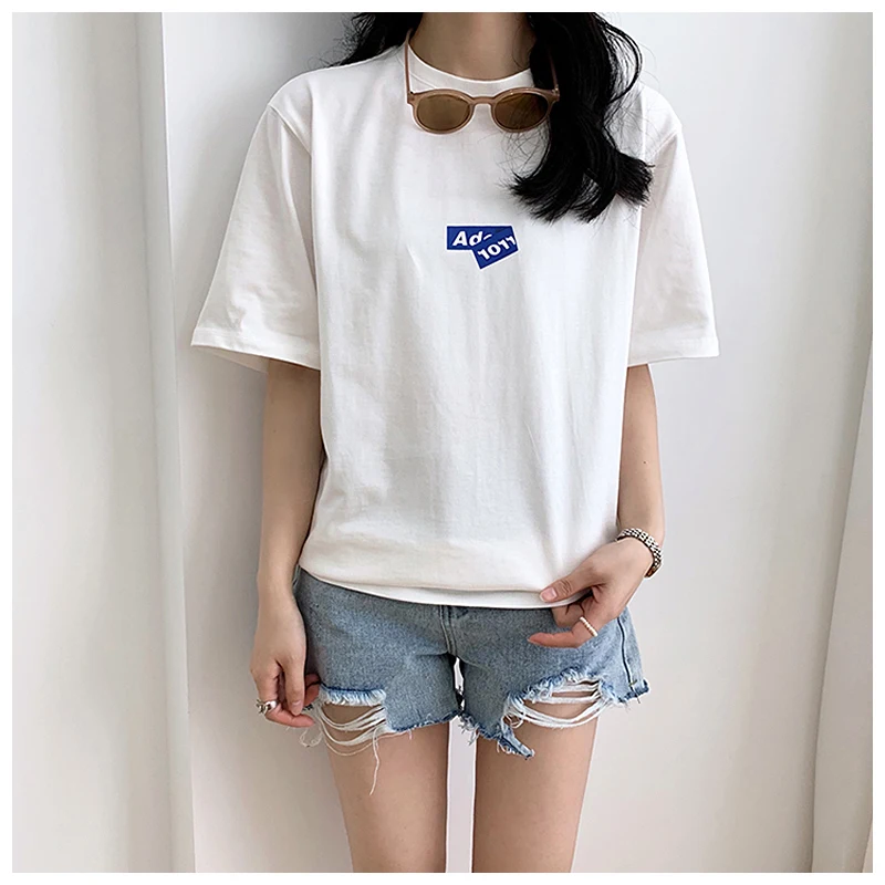 Ader Error summer white simple LOGO letter printing o-neck short-sleeved T-shirt men's and women's high quality Special sale top
Ader Error summer white simple LOGO letter printing o-neck short-sleeved T-shirt men's and women's high quality Special sale top