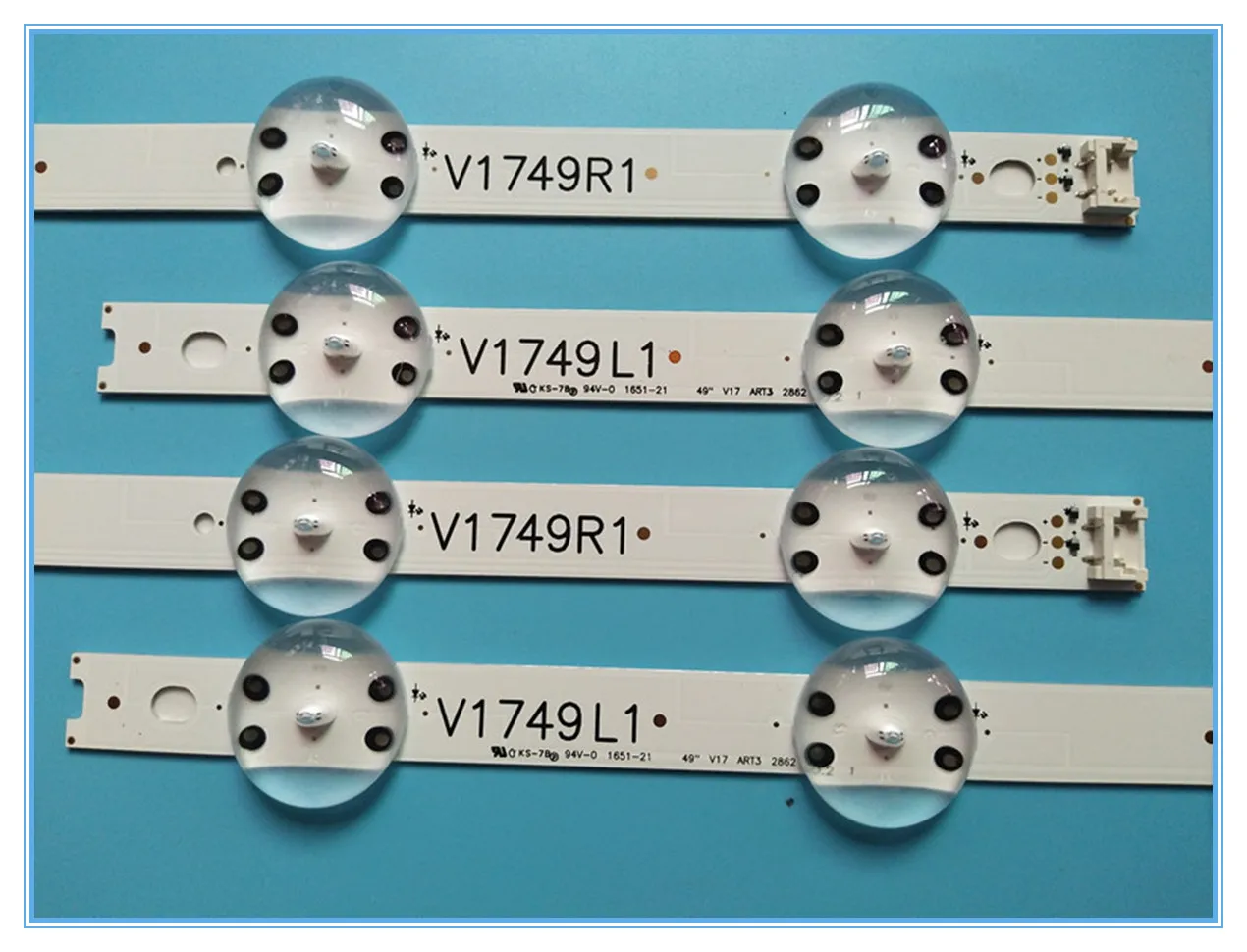 Tira Retroiluminação LED lâmpada Para LG 49 12 "V17 ART3 TV JB3B1591A02499 49UV340C 49UJ6565 6916L-2862A 6916L-2863A LC490DGG
Tira Retroiluminação LED lâmpada Para LG 49 12 "V17 ART3 TV JB3B1591A02499 49UV340C 49UJ6565 6916L-2862A 6916L-2863A LC490DGG