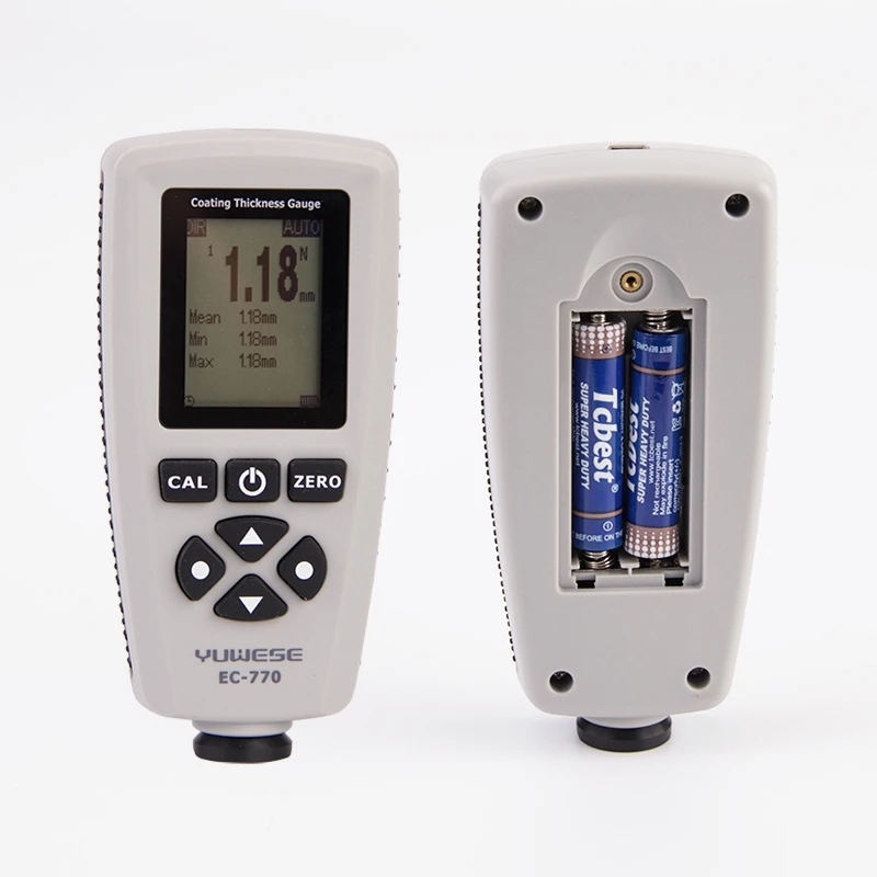 EC770 coating thickness gauge, paint thickness test, paint film thickness gauge, iron and aluminum dual-use used car