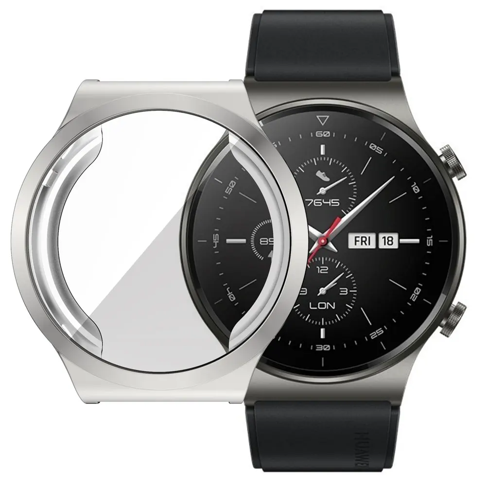 TPU Soft Full Screen Glass Protector Case For Huawei Watch GT 2 Pro Shell Edge Frame Strap Band GT2 Pro Protective Bumper Cover
TPU Soft Full Screen Glass Protector Case For Huawei Watch GT 2 Pro Shell Edge Frame Strap Band GT2 Pro Protective Bumper Cover
