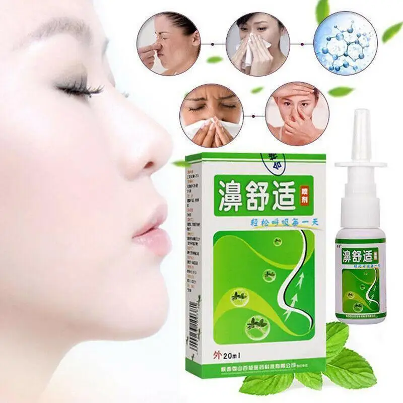 20ML Nasal Spray Chronic Rhinitis Sinusitis Sprays Chinese Traditional Medical Herb Spray Rhinitis Treatment Nose Care Patches 
20ML Nasal Spray Chronic Rhinitis Sinusitis Sprays Chinese Traditional Medical Herb Spray Rhinitis Treatment Nose Care Patches