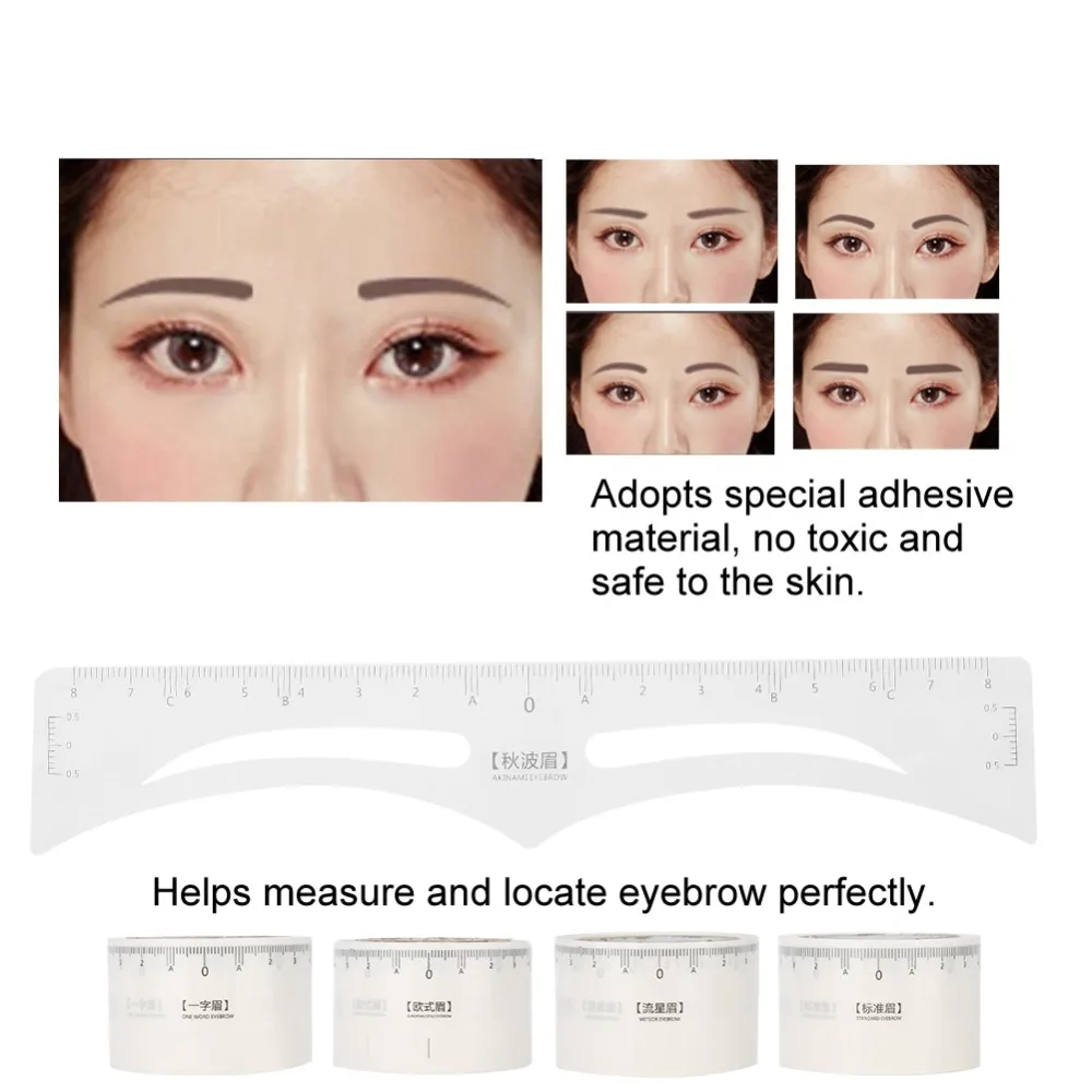50Pcs Disposable Eyebrow Tattoo Ruler Sticker Permanent Makeup Microblading Measure Eyebrow Stencil Tattoo Supplies Accurate Hot
50Pcs Disposable Eyebrow Tattoo Ruler Sticker Permanent Makeup Microblading Measure Eyebrow Stencil Tattoo Supplies Accurate Hot