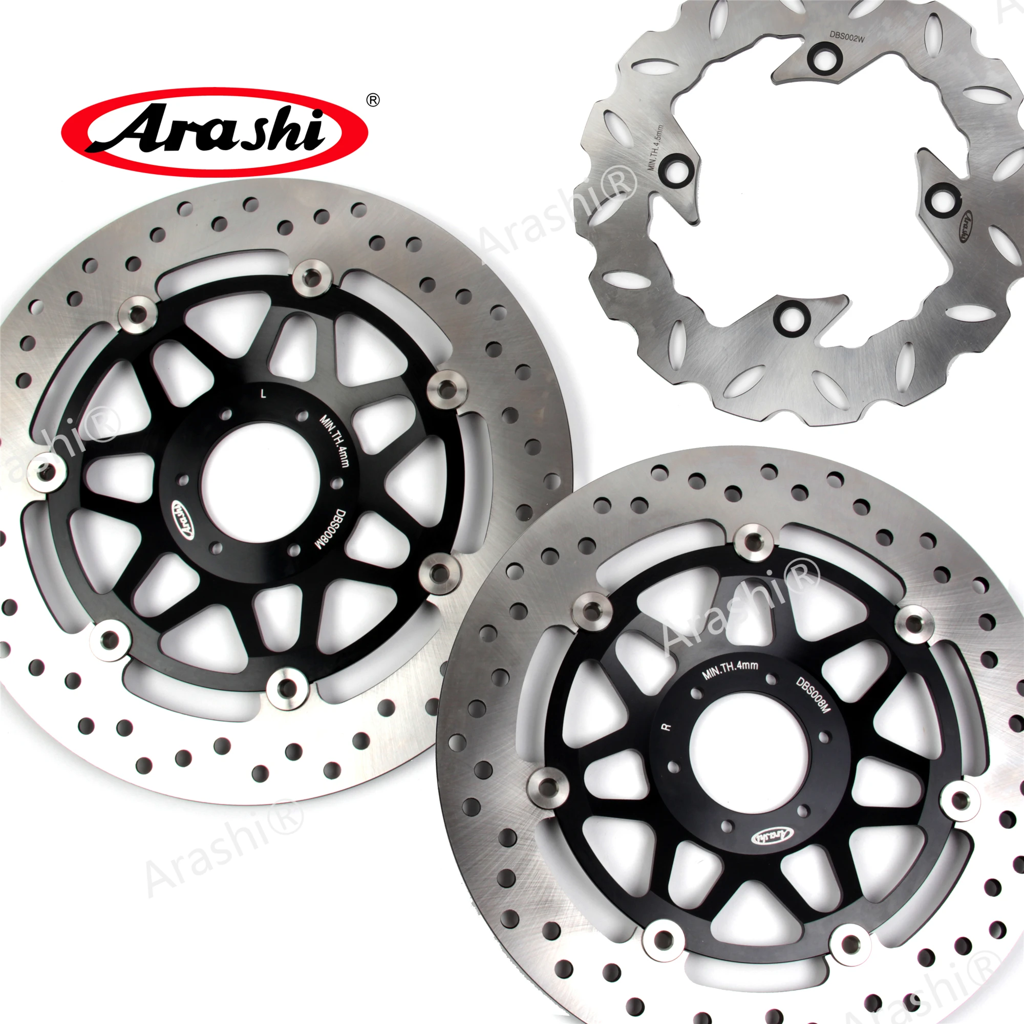 ARASHI Brake Disc For HONDA VTR F FIRESTORM 1000 1997 1998 1999 2000 2001 2002 2003 2004 2005 2006 2007 Front Rear Brake Rotor
ARASHI Brake Disc For HONDA VTR F FIRESTORM 1000 1997 1998 1999 2000 2001 2002 2003 2004 2005 2006 2007 Front Rear Brake Rotor