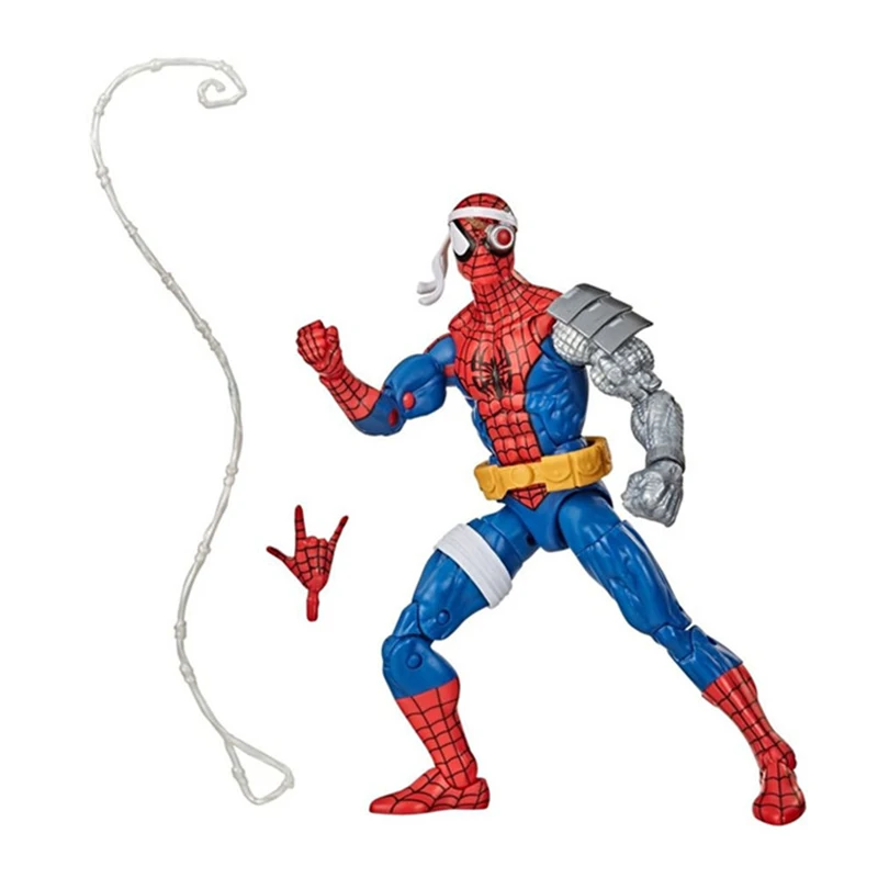 6inches Hasbro Marvel Legends Avengers Superhero Cyber Spider-Man Anime Figure PVC Model Kids Toys To Childrens Christmas Gifts
6inches Hasbro Marvel Legends Avengers Superhero Cyber Spider-Man Anime Figure PVC Model Kids Toys To Childrens Christmas Gifts