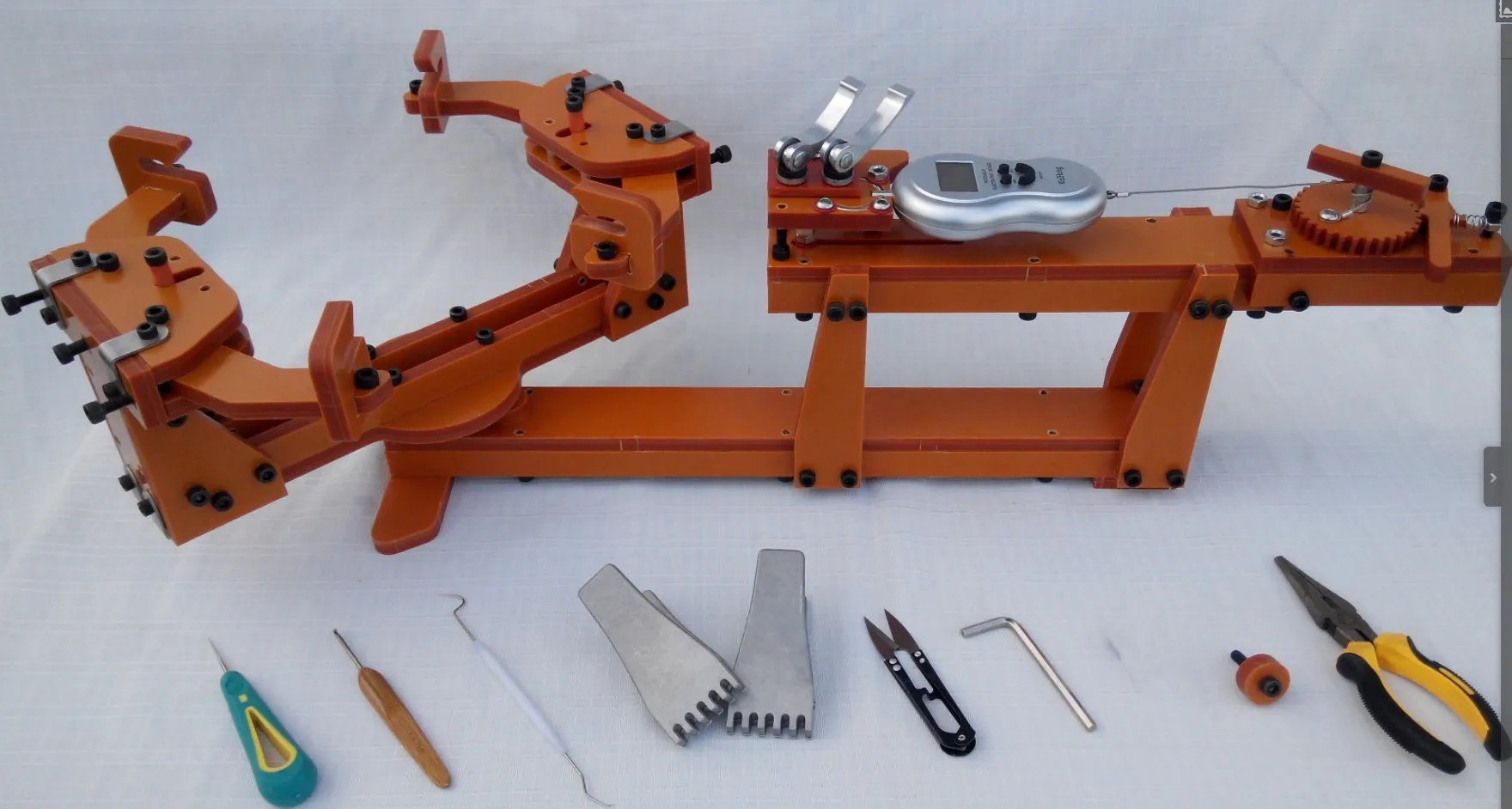 DIY badminton racket stringing machine drawing machine above 60LB
DIY badminton racket stringing machine drawing machine above 60LB