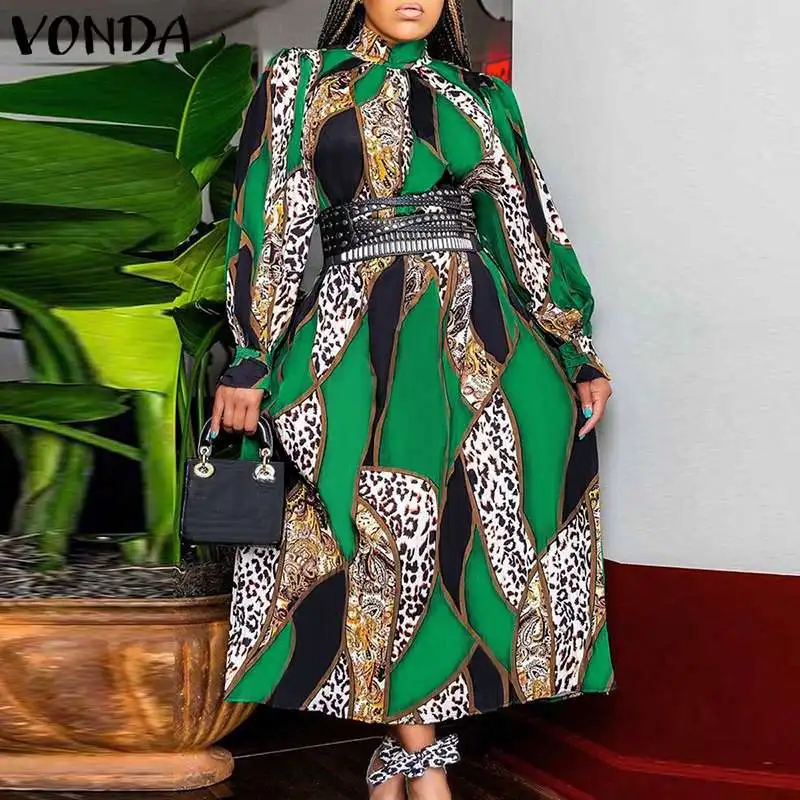 Plus Size Long Maxi Dress Autumn Vintage Floral Printed Vestido VONDA Women O Neck Party Robes Longue Oversize Beach Sundress
Plus Size Long Maxi Dress Autumn Vintage Floral Printed Vestido VONDA Women O Neck Party Robes Longue Oversize Beach Sundress