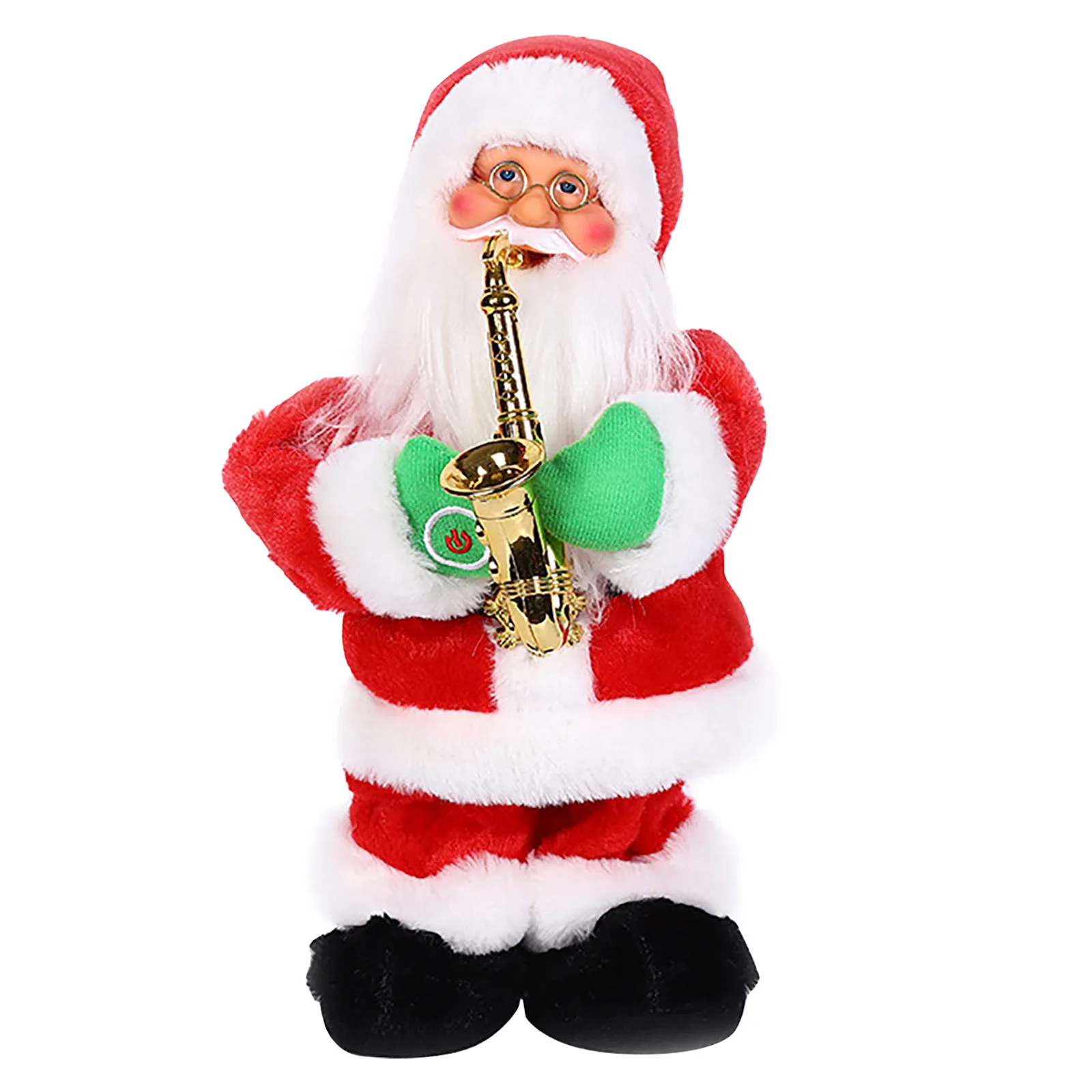 Electric Blowing Saxophone Santa Claus Figurines Decoration Navidad Decorative Christmas Music Doll Scene Layout Xmas Miniatures
Electric Blowing Saxophone Santa Claus Figurines Decoration Navidad Decorative Christmas Music Doll Scene Layout Xmas Miniatures