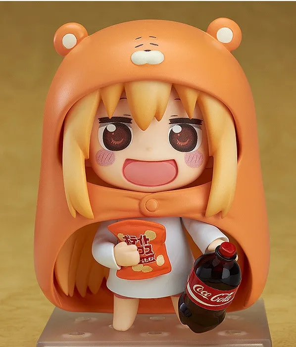 Lolita Sankaku Head Himouto! Фигурка Умару-Чан, дома, мэрмот, хомяки 524, версия Q, 10 см, модель экшн-фигурок из ПВХ 
Lolita Sankaku Head Himouto! Фигурка Умару-Чан, дома, мэрмот, хомяки 524, версия Q, 10 см, модель экшн-фигурок из ПВХ