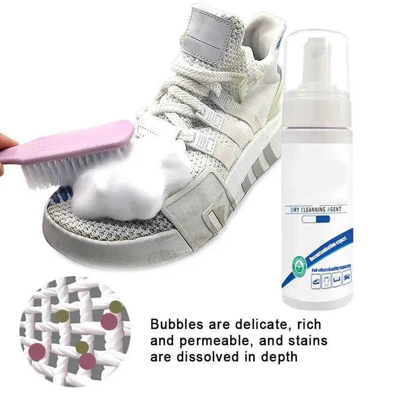 Foam Cleaner Cleaning Supplies Waterless 30/100ml for Clothing Shoes Bag Home HANW88
Foam Cleaner Cleaning Supplies Waterless 30/100ml for Clothing Shoes Bag Home HANW88