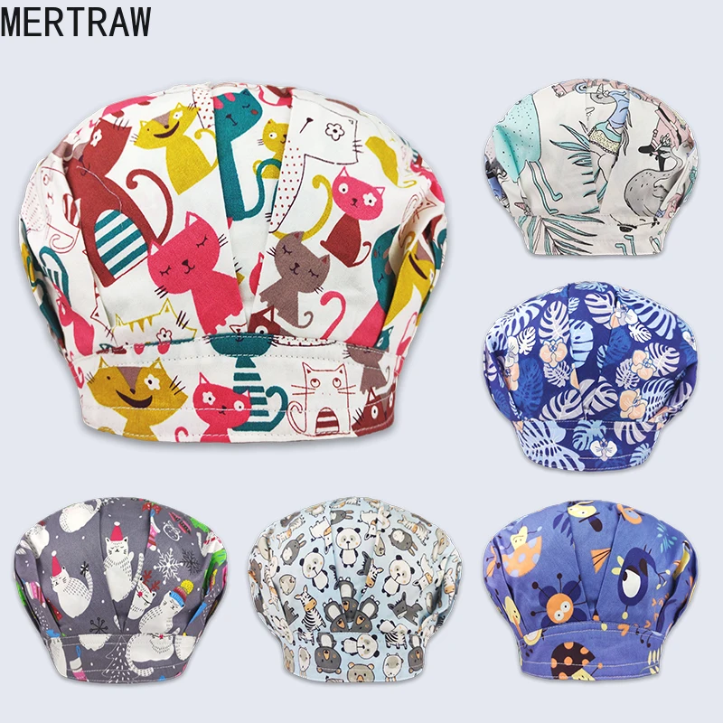 2020 New Surgicals Cap Cotton Cartoon Printing Laboratory Pet Shop Doctor Nurse Hat Scrub Cap Operating Room Hats 
2020 New Surgicals Cap Cotton Cartoon Printing Laboratory Pet Shop Doctor Nurse Hat Scrub Cap Operating Room Hats