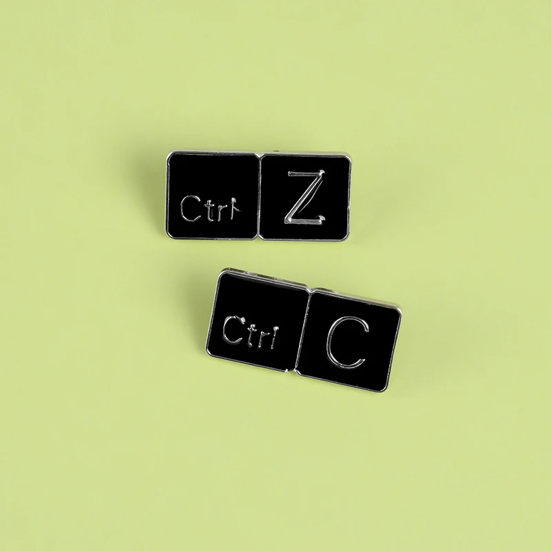 QIHE JEWELRY Hot Key Enamel Pin Shortcut Keys Brooches Lapel pins Ctrl C Z Badge Clothes Bag PC Jewelry Gift Computer enthusiast
QIHE JEWELRY Hot Key Enamel Pin Shortcut Keys Brooches Lapel pins Ctrl C Z Badge Clothes Bag PC Jewelry Gift Computer enthusiast