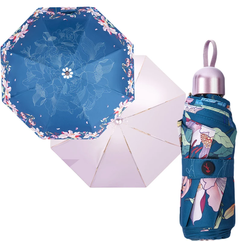 Pocket Umbrella Anti UV Sun Folding Umbrellas Rain Women Parasol Portable Titanium Rose Gold Windproof Business Travel Umbrellas
Pocket Umbrella Anti UV Sun Folding Umbrellas Rain Women Parasol Portable Titanium Rose Gold Windproof Business Travel Umbrellas