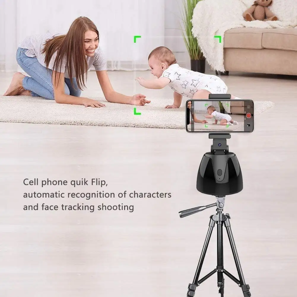 Smart Shooting Selfie Stick Portable 360 Degrees Rotation Auto Face Tracking Object Tracking Phone Holder Vlog Cell Phone Gimbal
Smart Shooting Selfie Stick Portable 360 Degrees Rotation Auto Face Tracking Object Tracking Phone Holder Vlog Cell Phone Gimbal