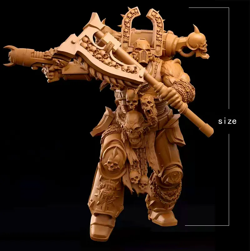 1/18 100mm 1/24 75mm 1/32 56mm Resin Model Kits Axe Warrior 40K Unpainted No Color RW-132 
1/18 100mm 1/24 75mm 1/32 56mm Resin Model Kits Axe Warrior 40K Unpainted No Color RW-132